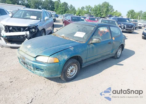 1995 Honda Civic Cx z USA, uszkodzony, nr VIN 2HGEH2351SH515655